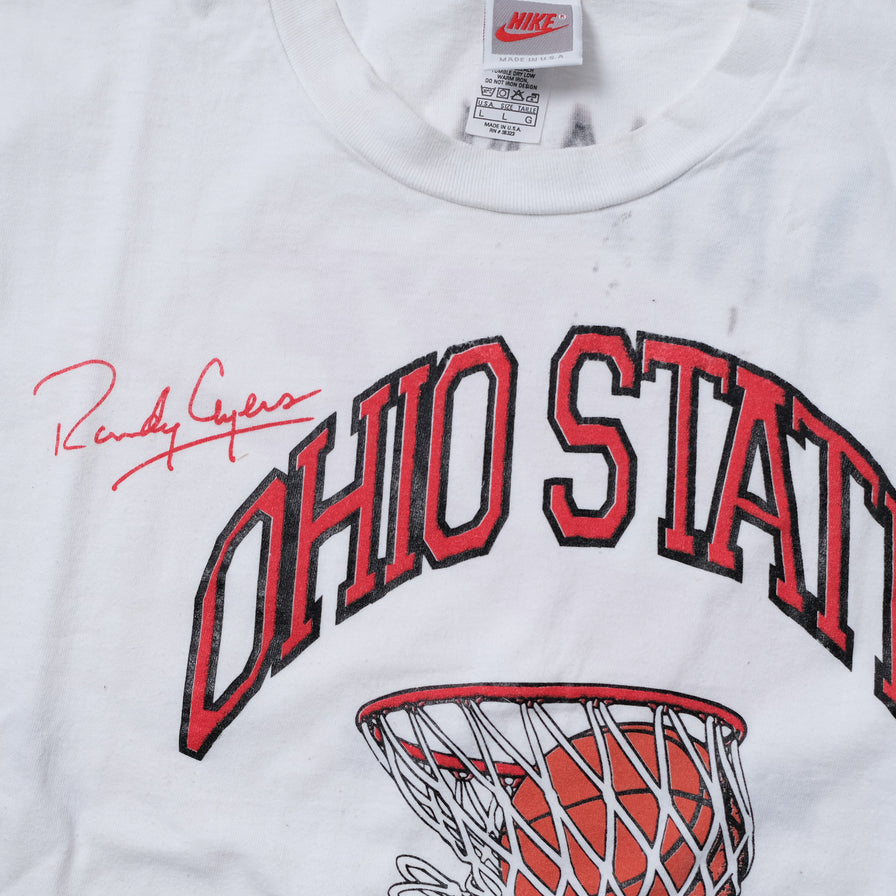 Vintage Nike Ohio State Basketball Camp T-Shirt Large