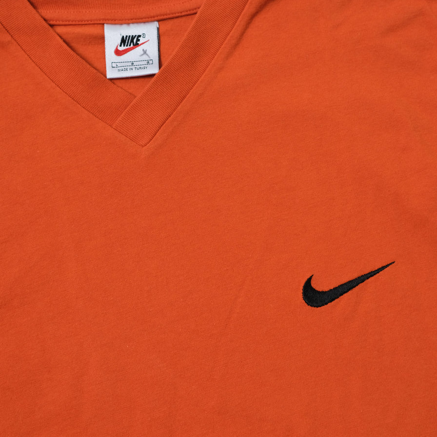 Vintage Nike V-Neck T-Shirt Large / XLarge