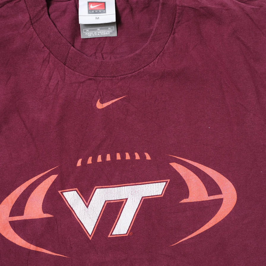 Vintage Nike Virginia Tech T-Shirt Medium / Large