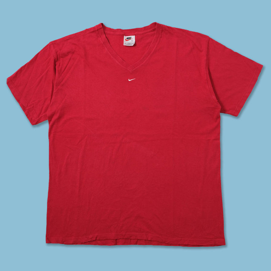 Vintage Nike V-Neck T-Shirt XLarge