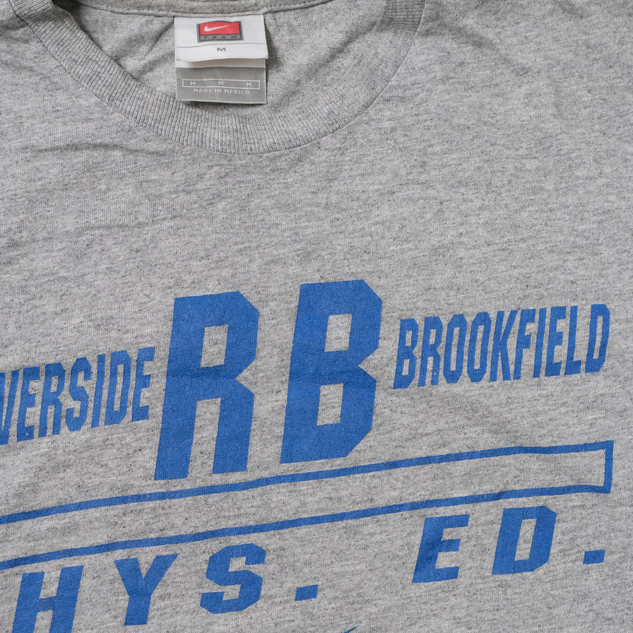 Vintage Nike Riverside Brookfield T-Shirt Medium