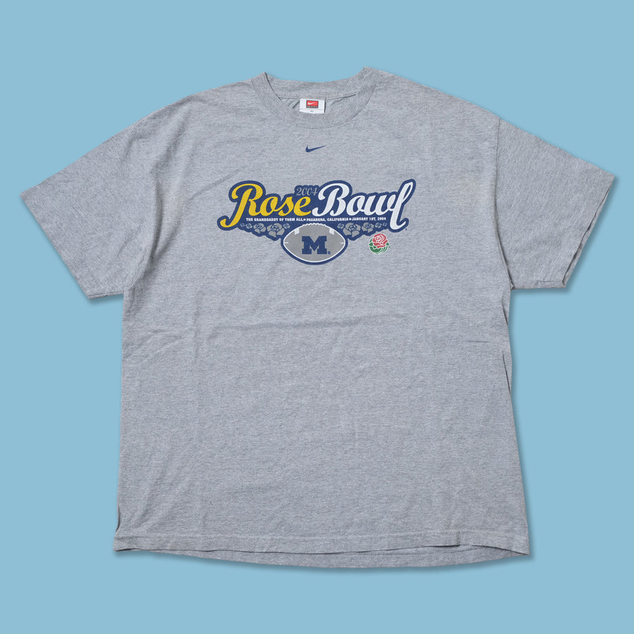 Vintage 2004 Nike Michigan Rosebowl T-Shirt XLarge