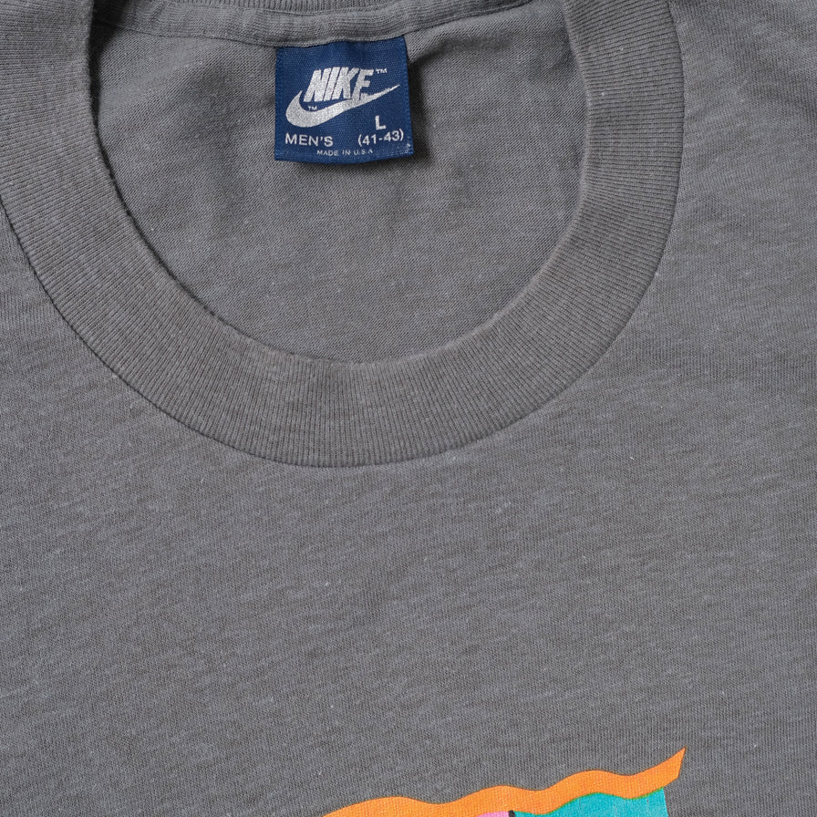 Vintage 80s Nike Cascade Run Off T-Shirt Large