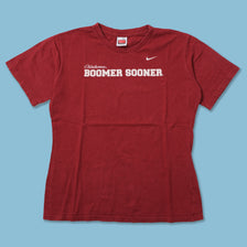 Vintage Nike Oklahoma Sooners Women's T-Shirt XLarge