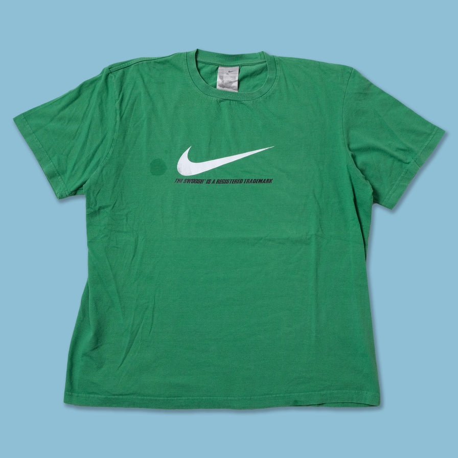Vintage Nike Big Swoosh T-Shirt Large / XLarge