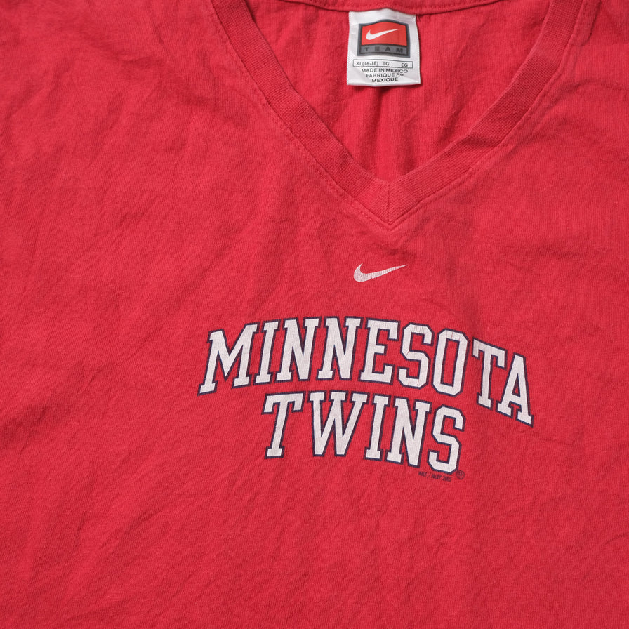 Vintage Nike Women's Minnesota Twins T-Shirt Small / Medium
