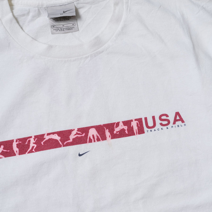 Vintage Nike USA Track & Field T-Shirt Medium
