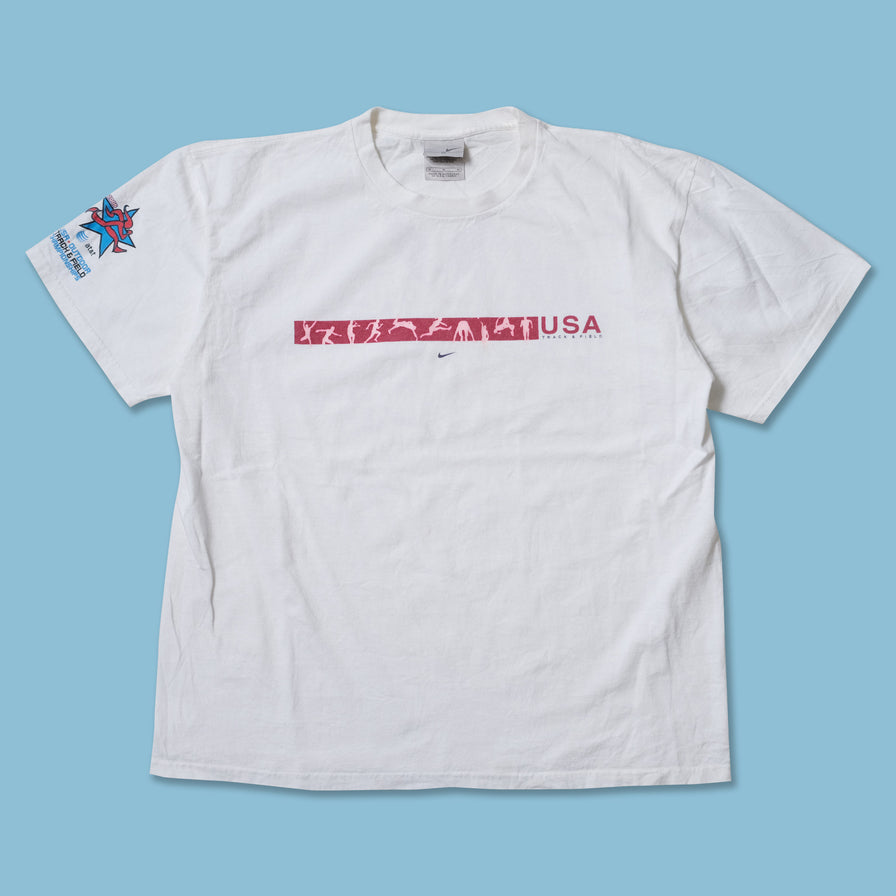 Vintage Nike USA Track & Field T-Shirt Medium
