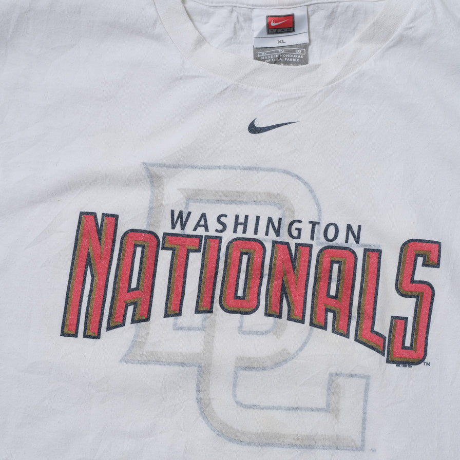 Vintage Nike Washington Nationals T Shirt XLarge Double Double Vintage