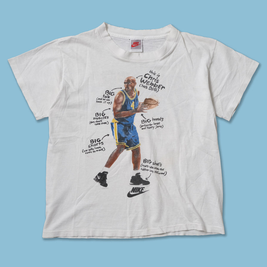 Vintage Nike Chris Webber Women's T-Shirt Small / Medium