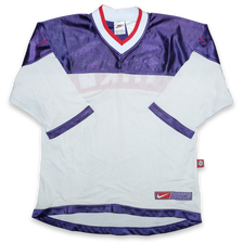 Vintage Nike V-Neck Jersey Medium / Large - Double Double Vintage