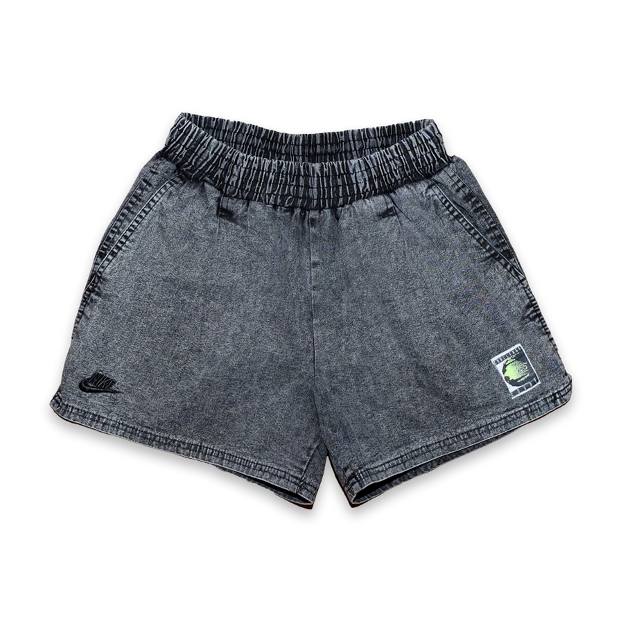 Rare Nike Challenge Court Agassi Denim Shorts Medium Double