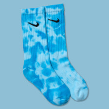 Nike Tie Dye Socks Blue