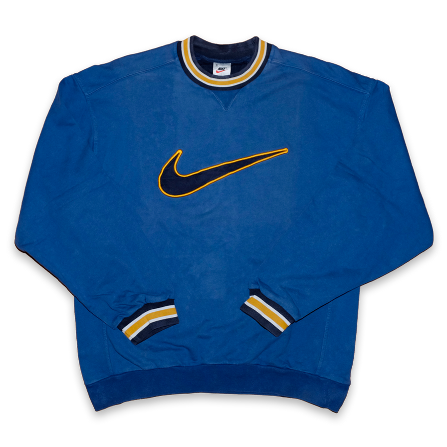 Vintage Nike Sweatshirt Large Double Double Vintage