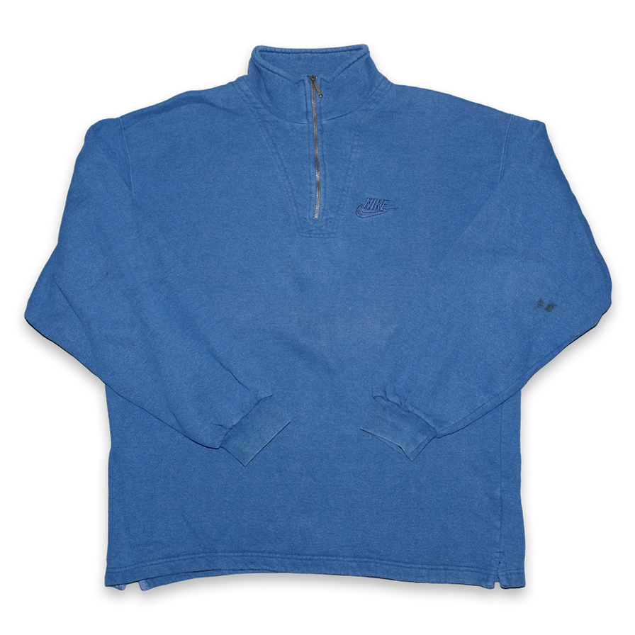 Vintage Nike Q-Zip Sweater Large - Double Double Vintage