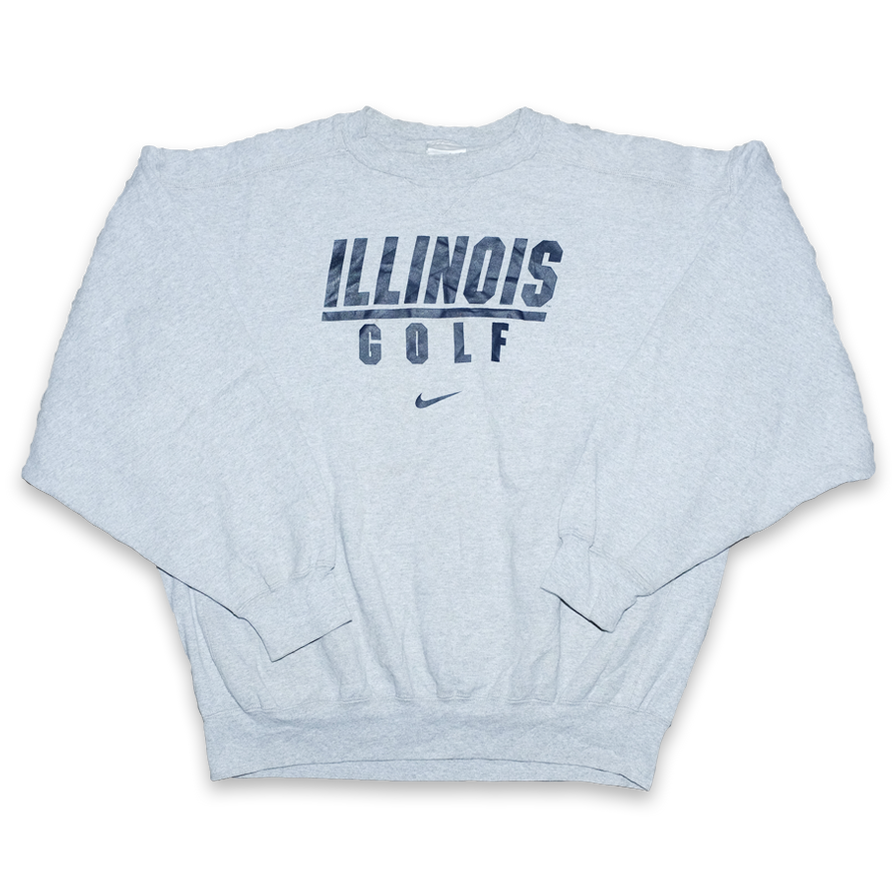 Vintage Nike Illinois Golf Sweater XLarge