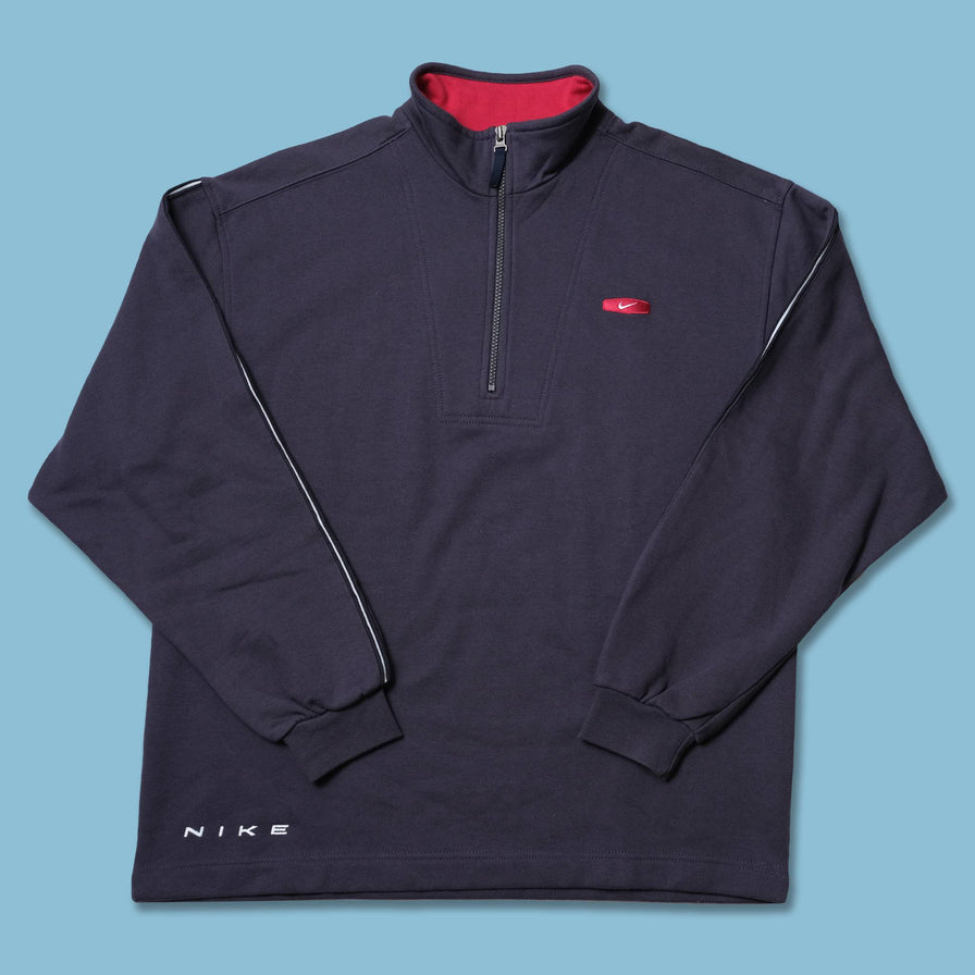Vintage Nike Q-Zip Sweater Medium / Large