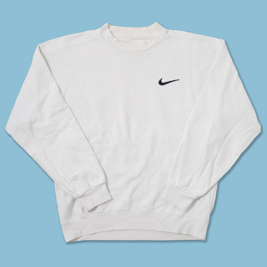 Vintage Nike Mini Swoosh Sweater Small Double Double Vintage