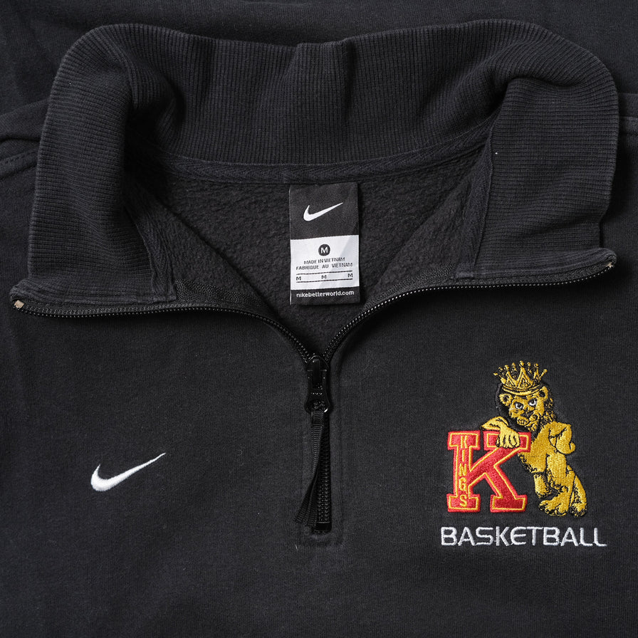 Nike Kings Basketball Q-Zip Sweater Medium