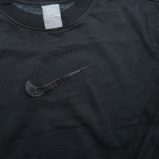 Vintage Women's Nike Swoosh Sweater Small - Double Double Vintage