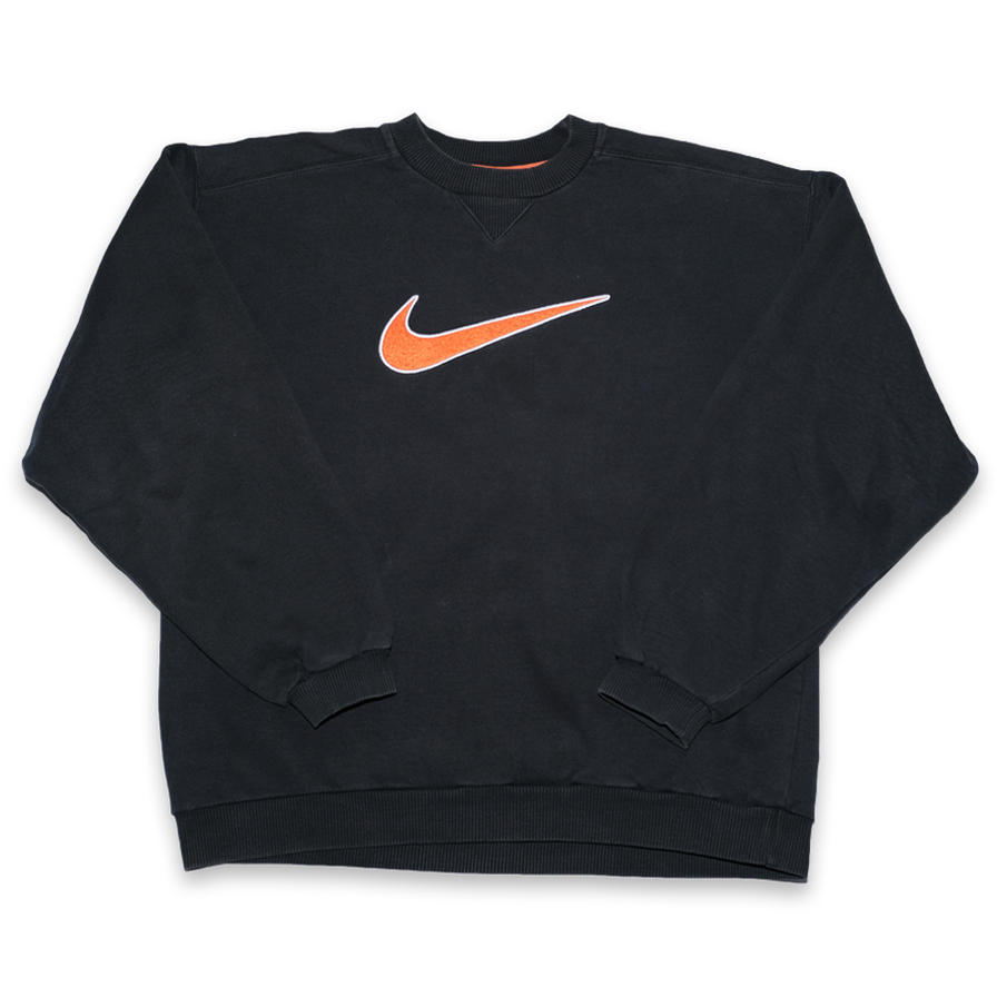 Vintage Nike Swoosh Sweater Medium / Large