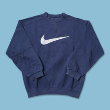 Vintage Nike Big Swoosh Sweater Kids XS