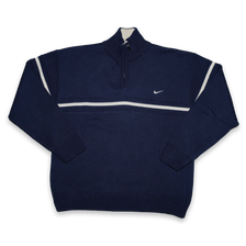 Vintage Nike Q-Zip Knit Sweater Medium - Double Double Vintage