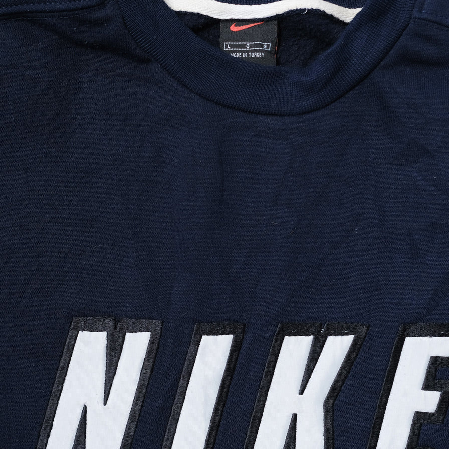 Vintage Nike Script Logo Sweater Large / XLarge