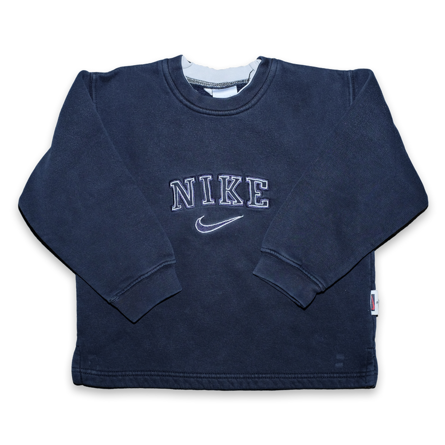 Vintage Nike Sweater Kids Small Double Double Vintage
