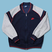 Vintage 80s Nike Zip Sweater Large