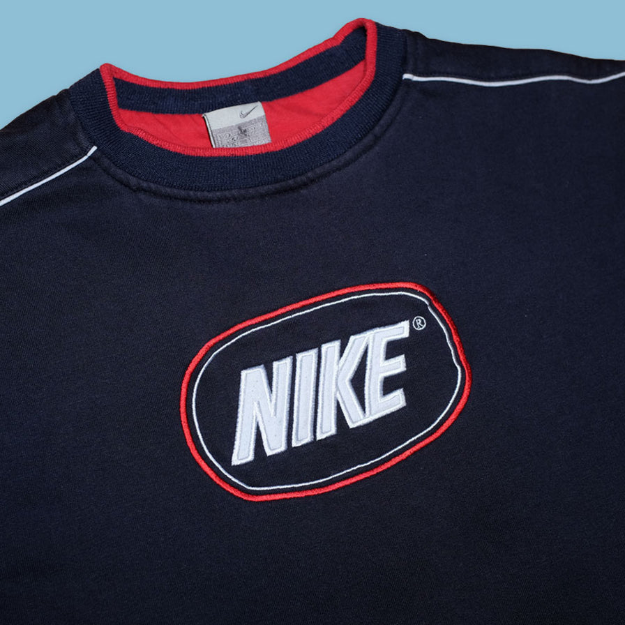 Vintage Nike Logo Sweater Large - Double Double Vintage