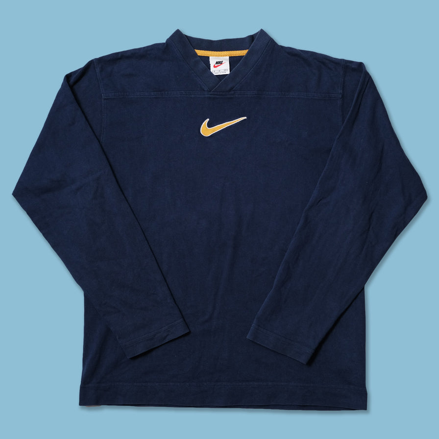 Vintage Nike V-Neck Longsleeve Small / Medium