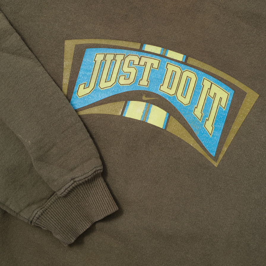 Vintage Nike Just Do It Sweater Medium