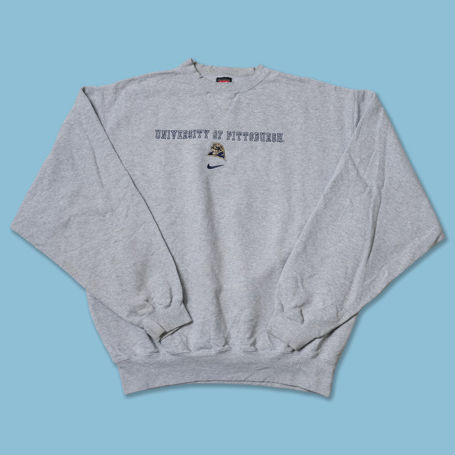 Vintage Nike University of Pittsburgh Sweater Large