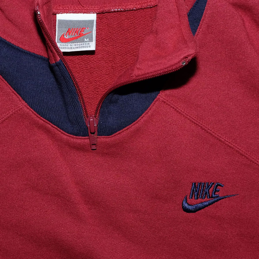 Vintage Nike Q-Zip Sweater Medium - Double Double Vintage