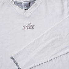 Vintage Nike Women's V-Neck Sweater Small