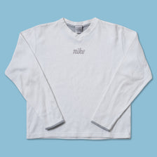 Vintage Nike Women's V-Neck Sweater Small