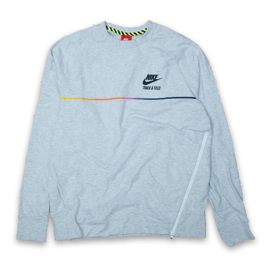 nike track and field crewneck