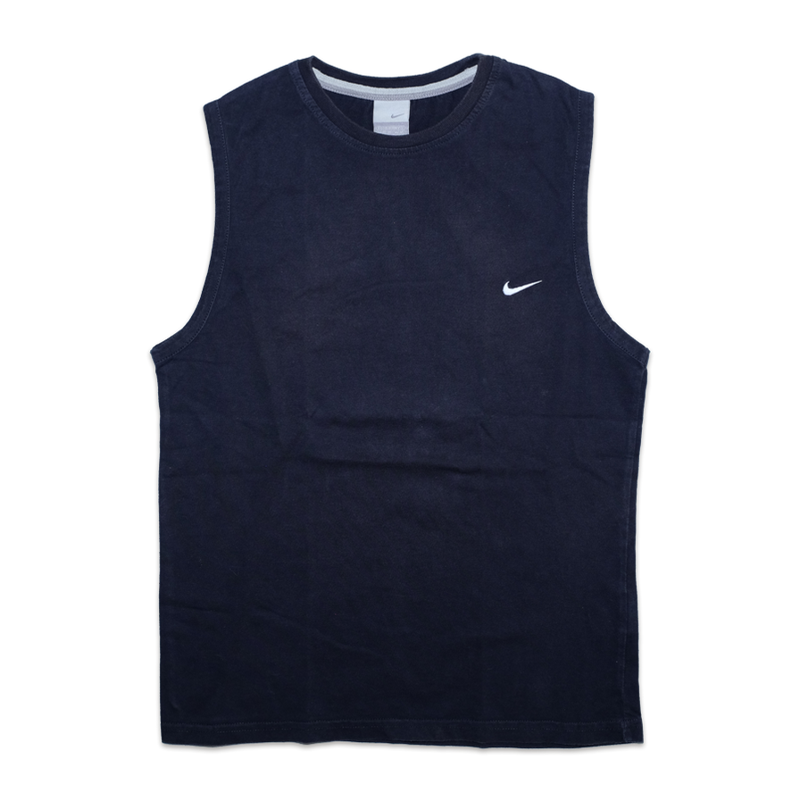 Vintage Nike Mini Swoosh Tank Top Small - Double Double Vintage