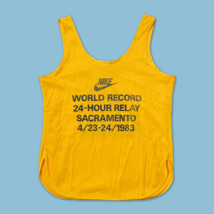 Vintage Nike 1983 Marathon Tank Top Small