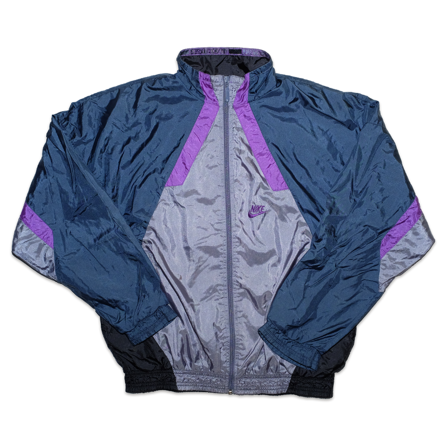 Vintage Nike Track Jacket Small - Double Double Vintage