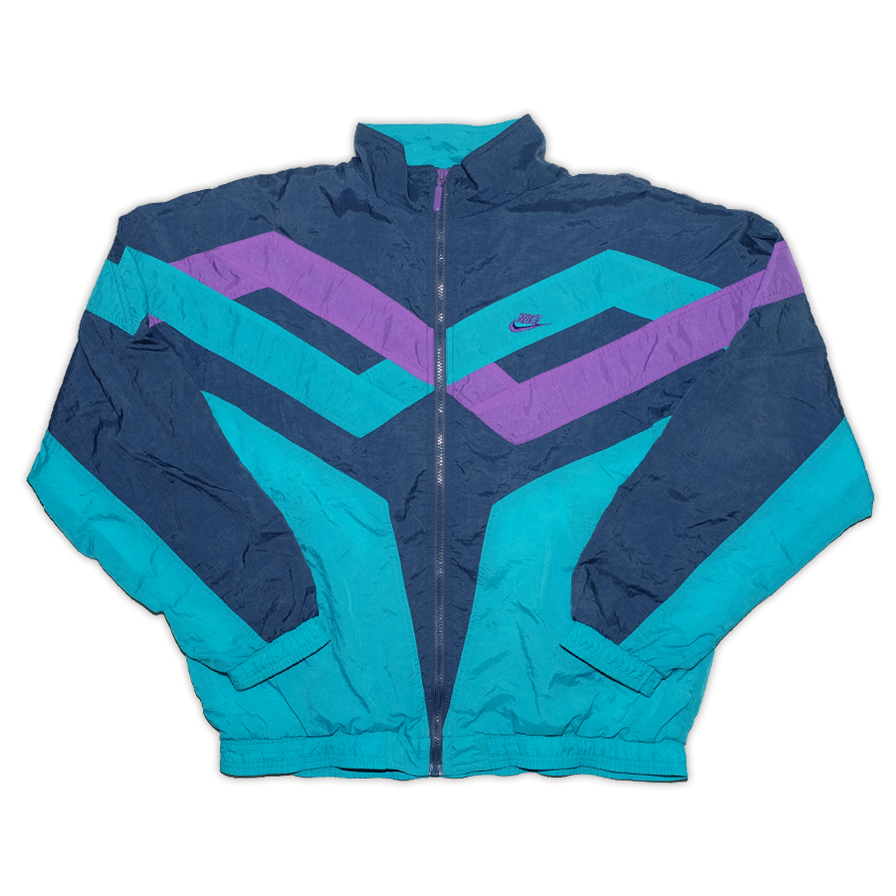 Vintage Nike Track Jacket Large - Double Double Vintage