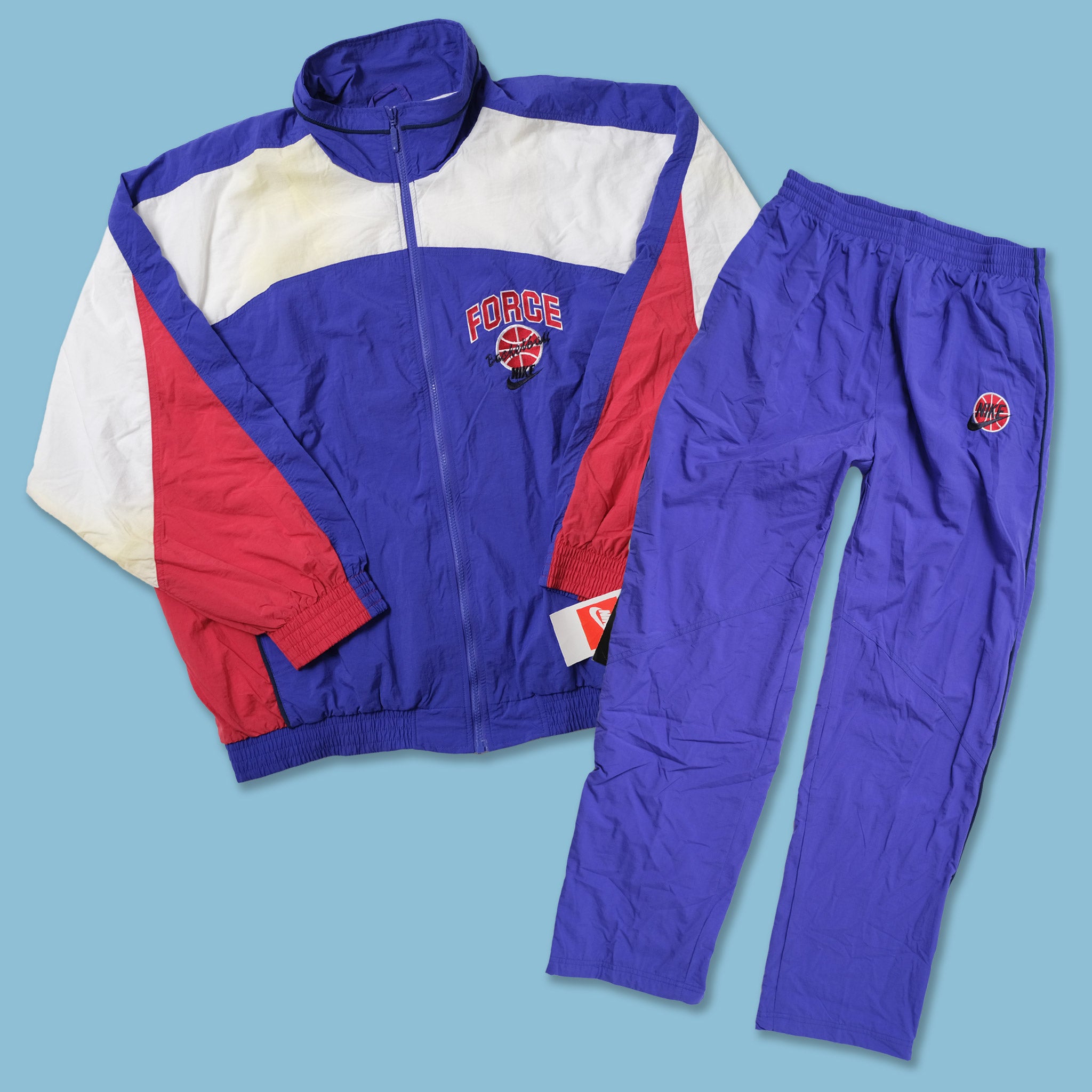 Vintage Deadstock Nike Force Tracksuit Double Double Vintage