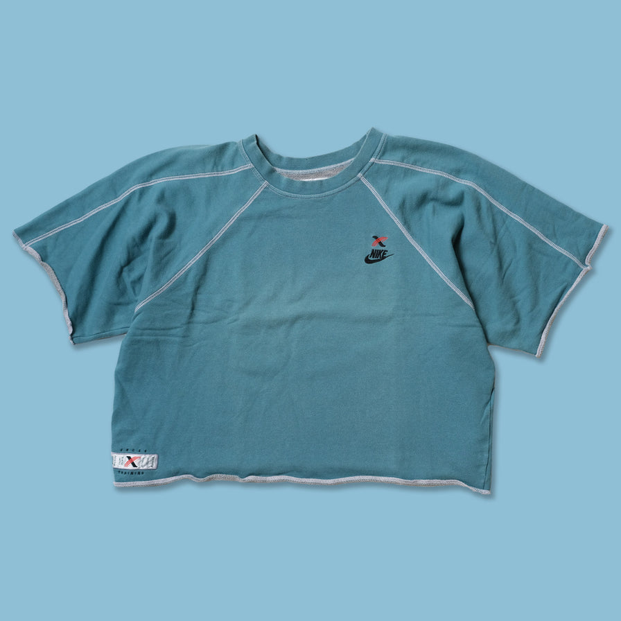 Vintage Women's Nike Cross Training Cropped Sweater Large