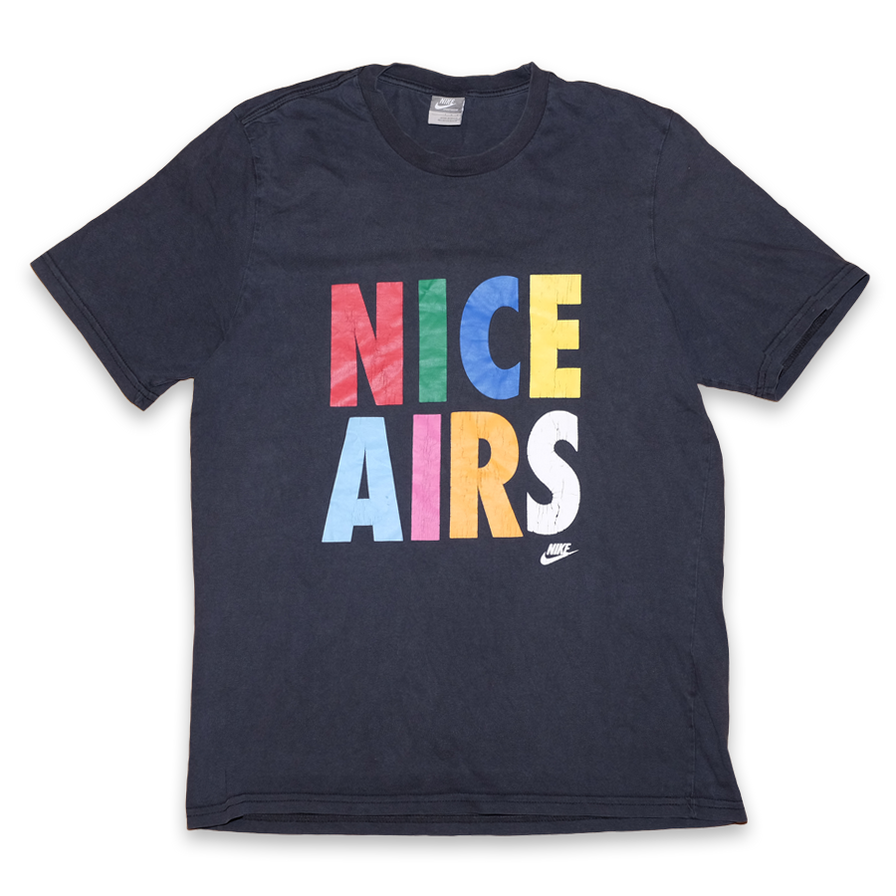 Nike Nice Airs T-Shirt Large - Double Double Vintage
