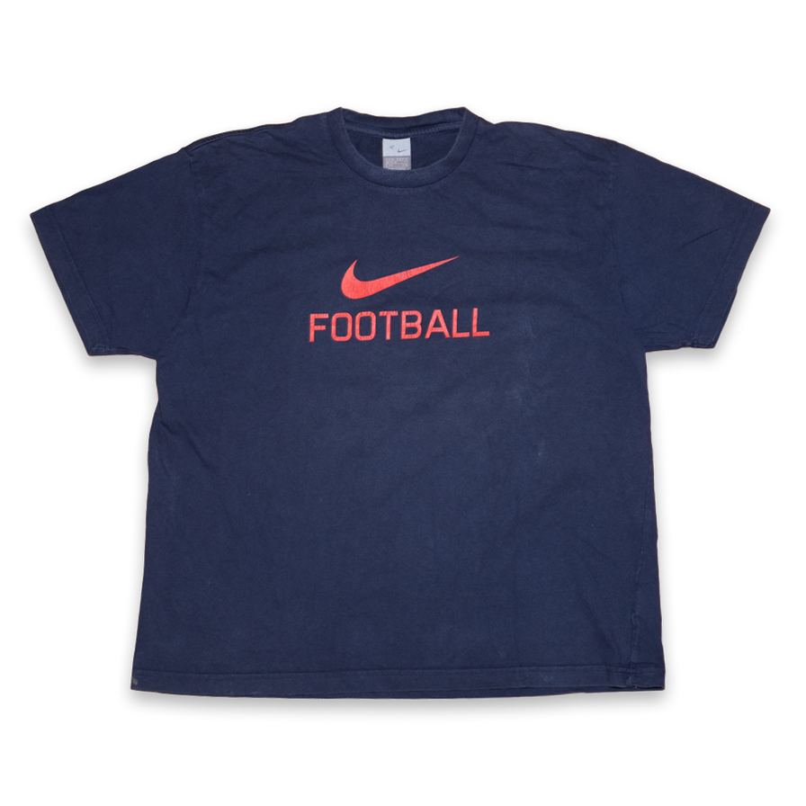 Vintage Nike Football T-Shirt Large / XLarge - Double Double Vintage