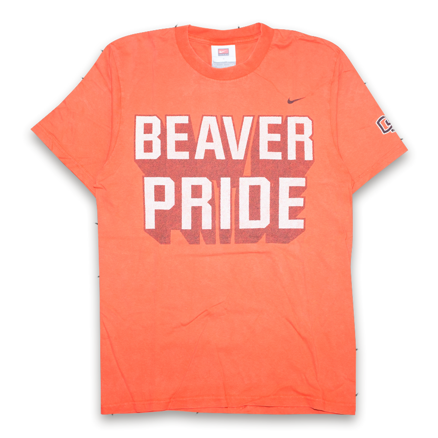 Nike Beaver Pride T-Shirt Small - Double Double Vintage