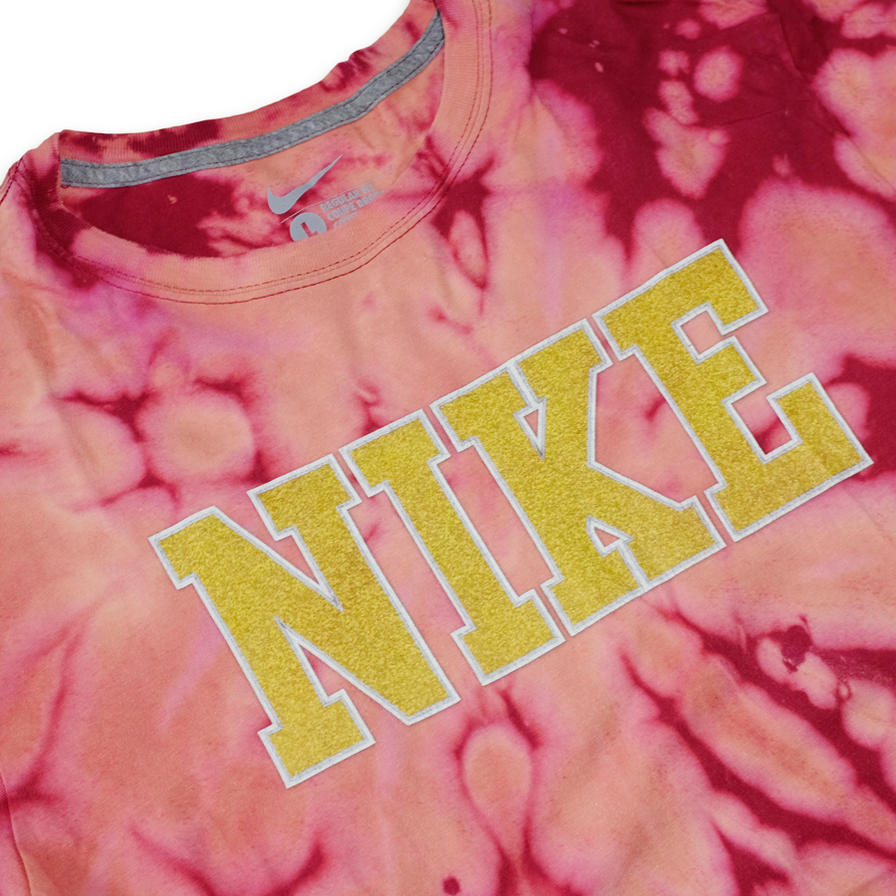 Nike Bleach T-Shirt Large - Double Double Vintage