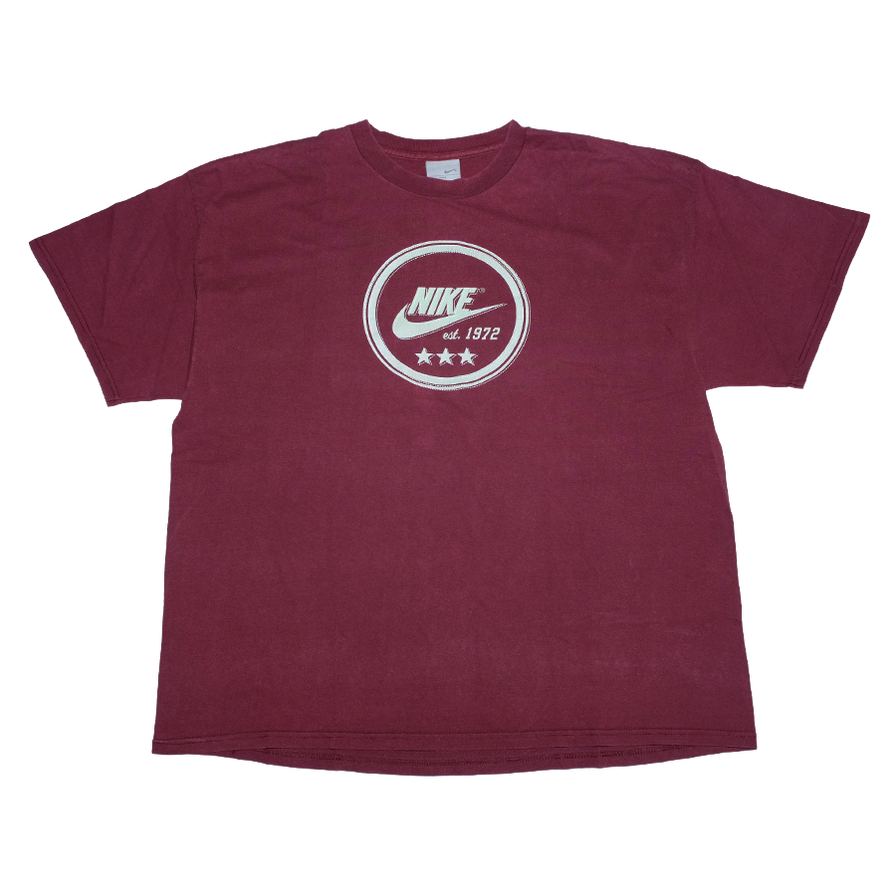 Vintage Nike Logo T-Shirt XXL - Double Double Vintage