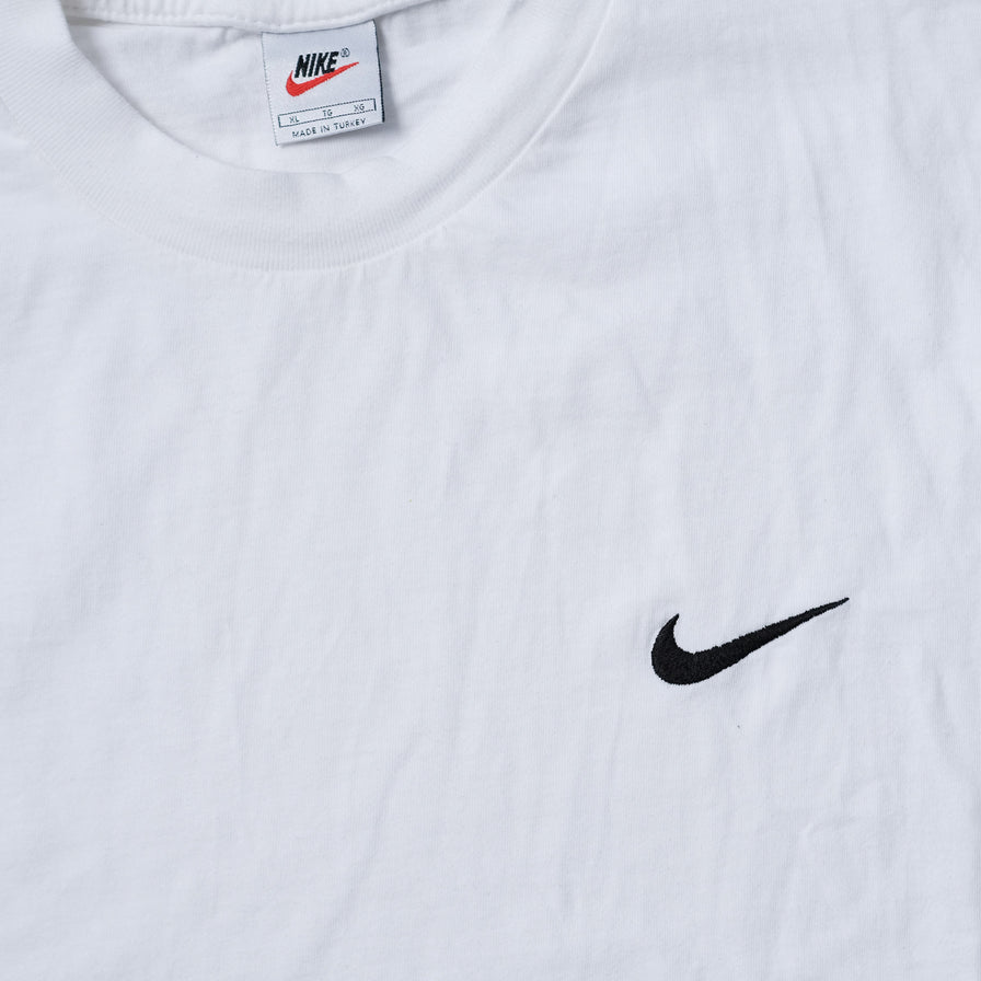 Vintage Nike Mini Swoosh T Shirt Medium Double Double Vintage